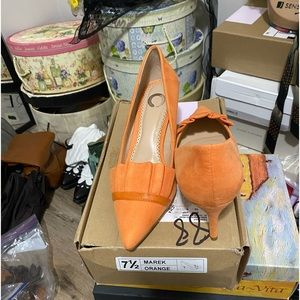 Orange heels